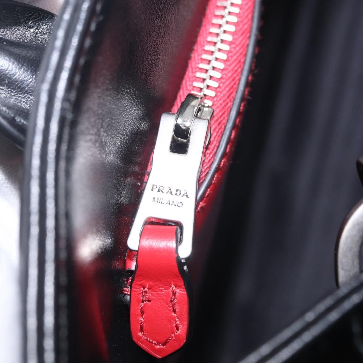 Prada Double Zip Diagramme Quilted Leather, Black, Leather, Tote Bag