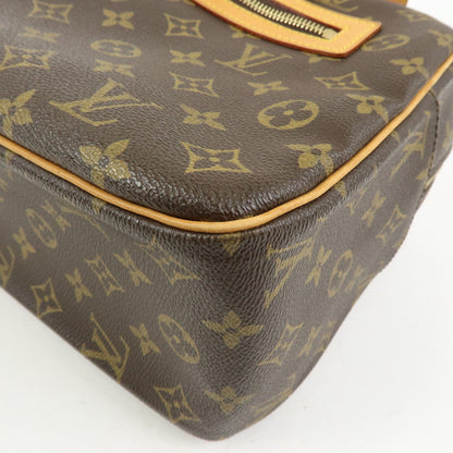 Louis Vuitton Cite Monogram Canvas, Brown, Canvas, Handbag