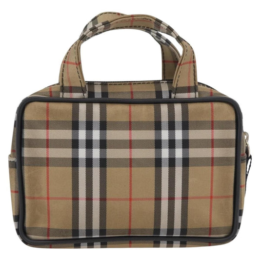 Burberry Nova Check Nylon, Beige, Nylon, Handbag
