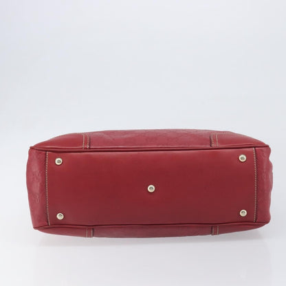 Gucci Princy Boston Guccissima Leather, Red, Leather, Handbag