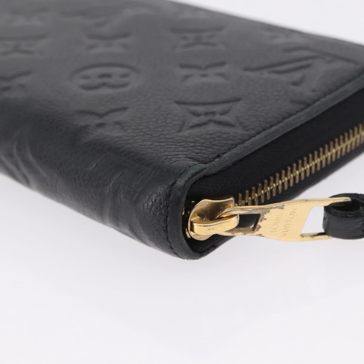 Louis Vuitton Portefeuille zippy Monogramme Empreinte monogramme empreinte, Black, Leather, Wallet