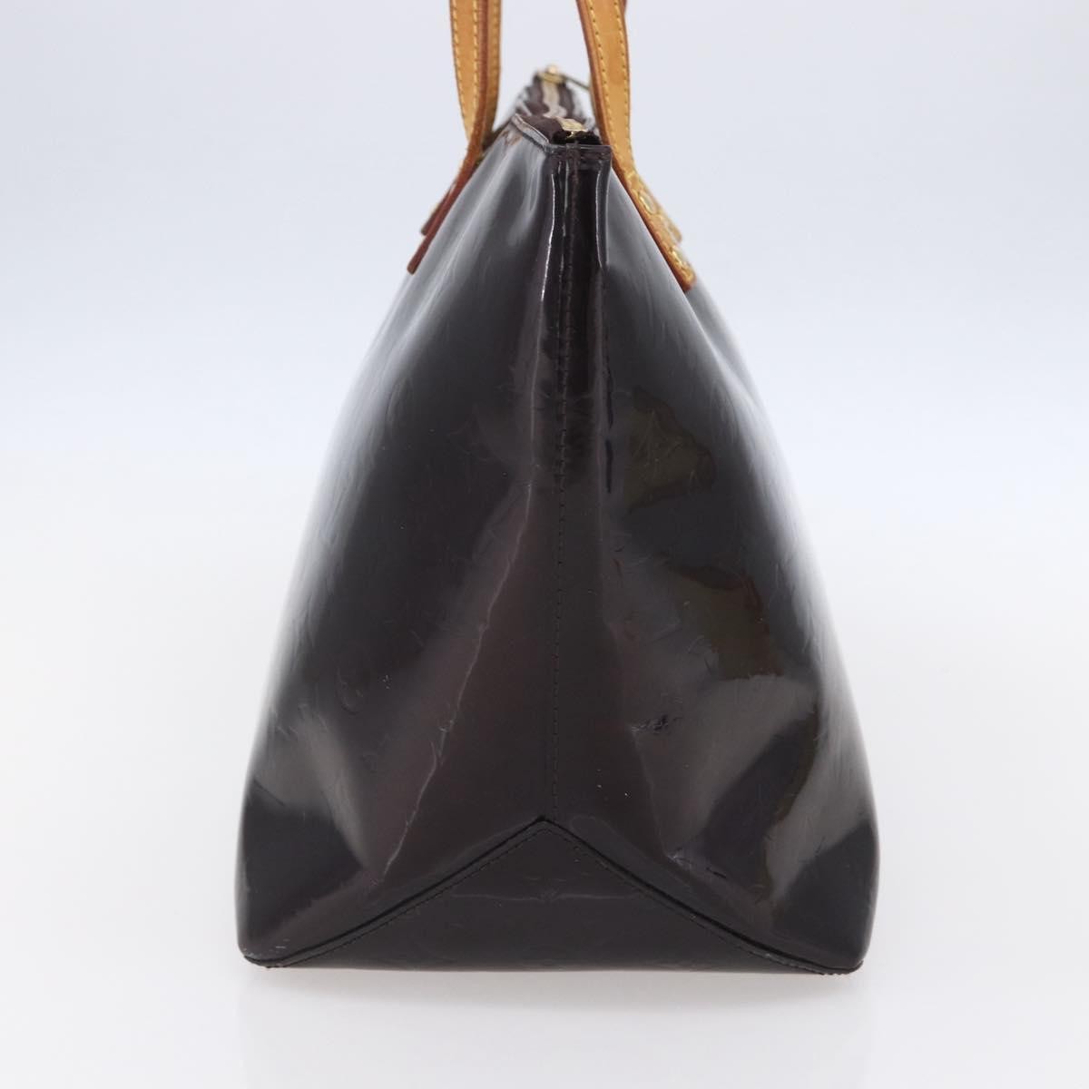 Louis Vuitton Bellevue Monogram Vernis, Burgundy, Patent Leather, Tote Bag