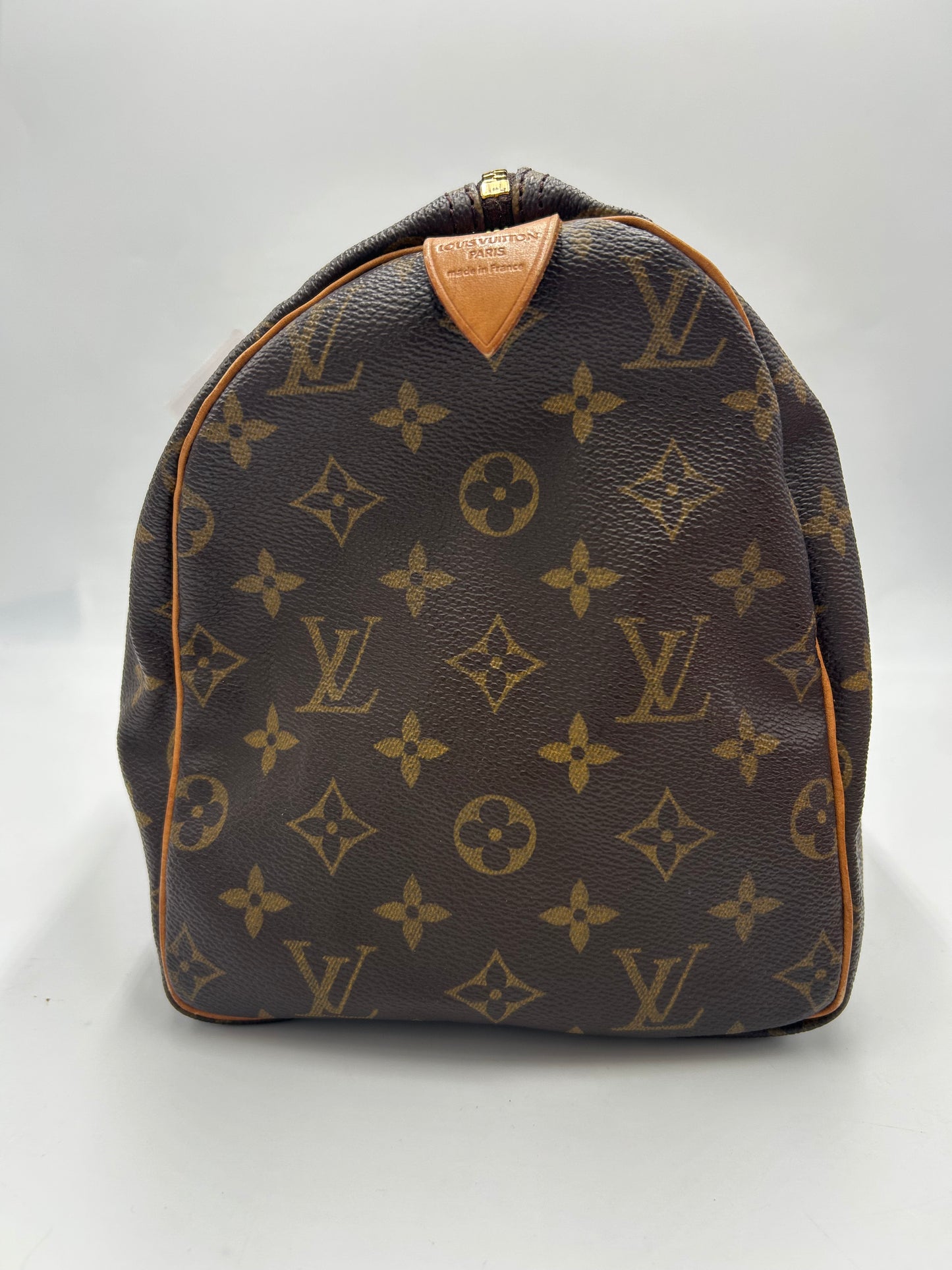 Louis Vuitton Speedy Monogram Canvas, Brown, Canvas, Handbag