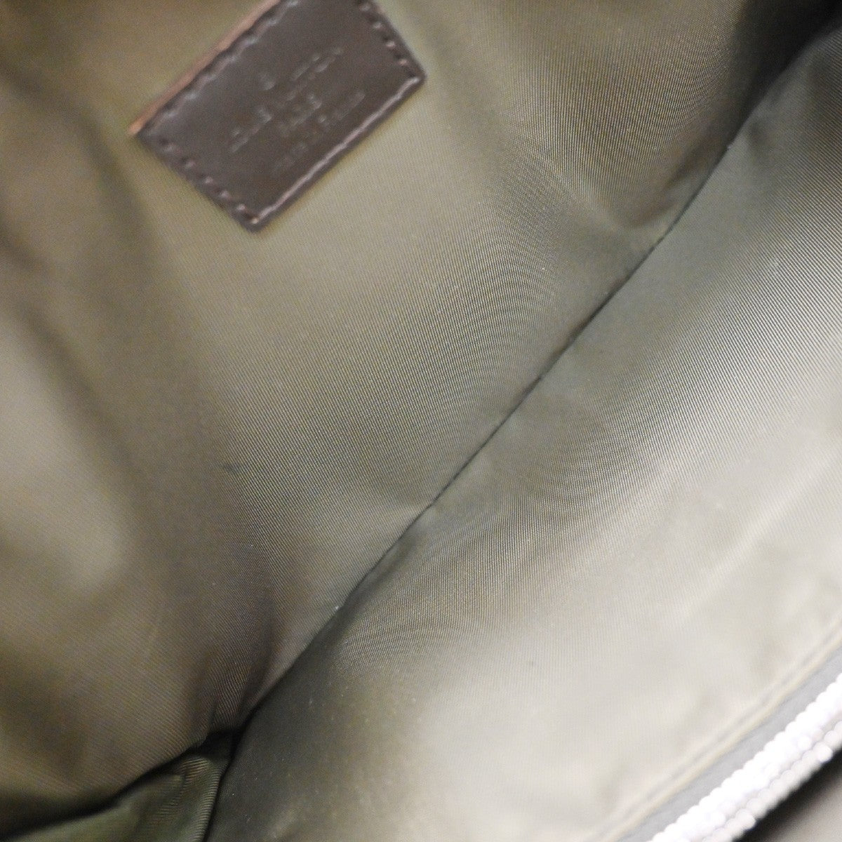 Louis Vuitton Acrobate Waist Damier Geant Canvas, Black, Canvas, Handbag