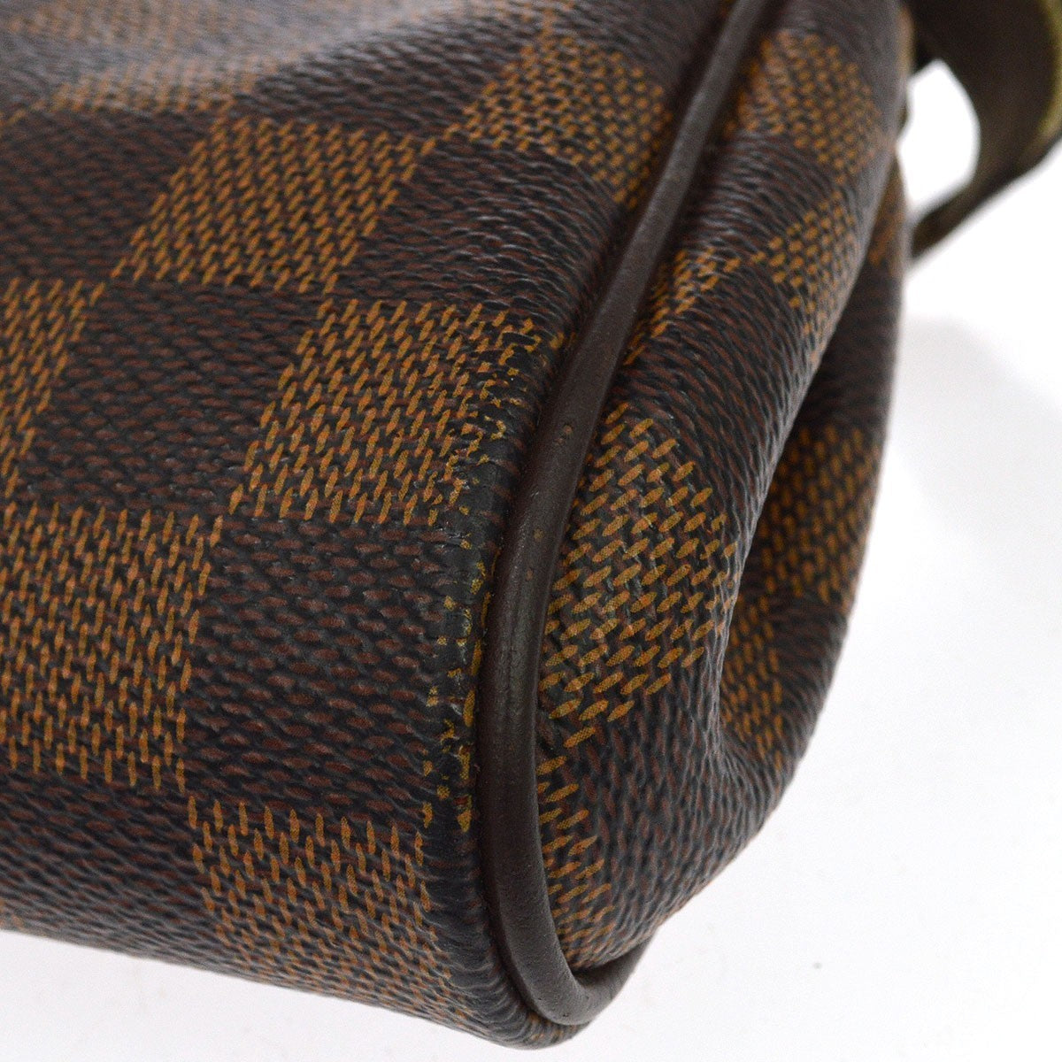 Louis Vuitton Eva Damier, Brown, Canvas, Handbag