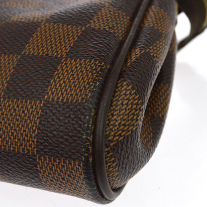 Louis Vuitton Eva Damier, Brown, Canvas, Handbag