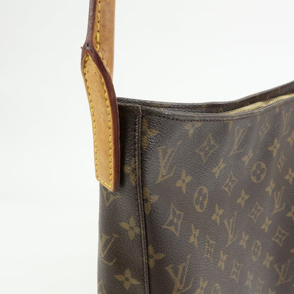 Louis Vuitton Looping Monogram Canvas, Brown, Canvas, Handbag