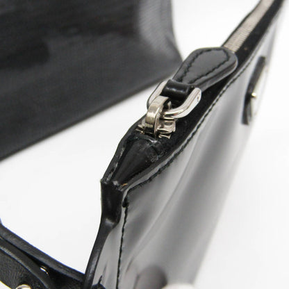 Prada Logo Open Sequined Mesh, Black, Mesh, Tote Bag