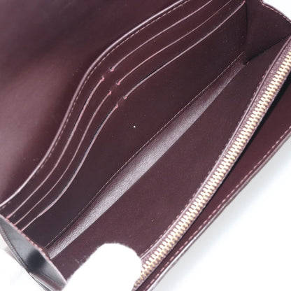 Louis Vuitton Sarah Monogram Vernis, Burgundy, Patent Leather, Clutch