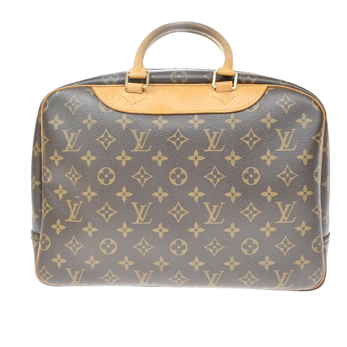 Louis Vuitton Trouville Monogram Canvas, Brown, Canvas, Handbag