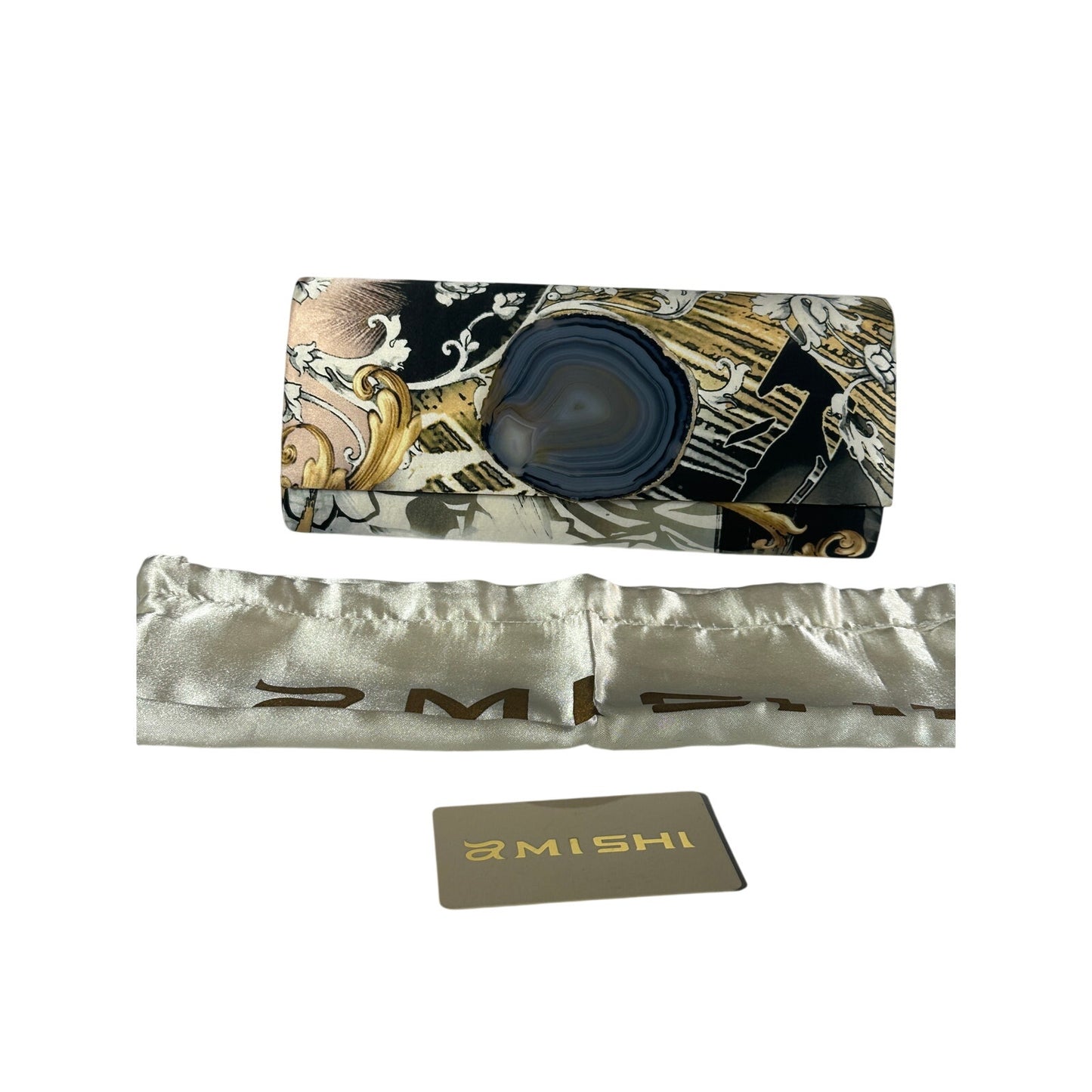 Amishi Agate Clutch Bag