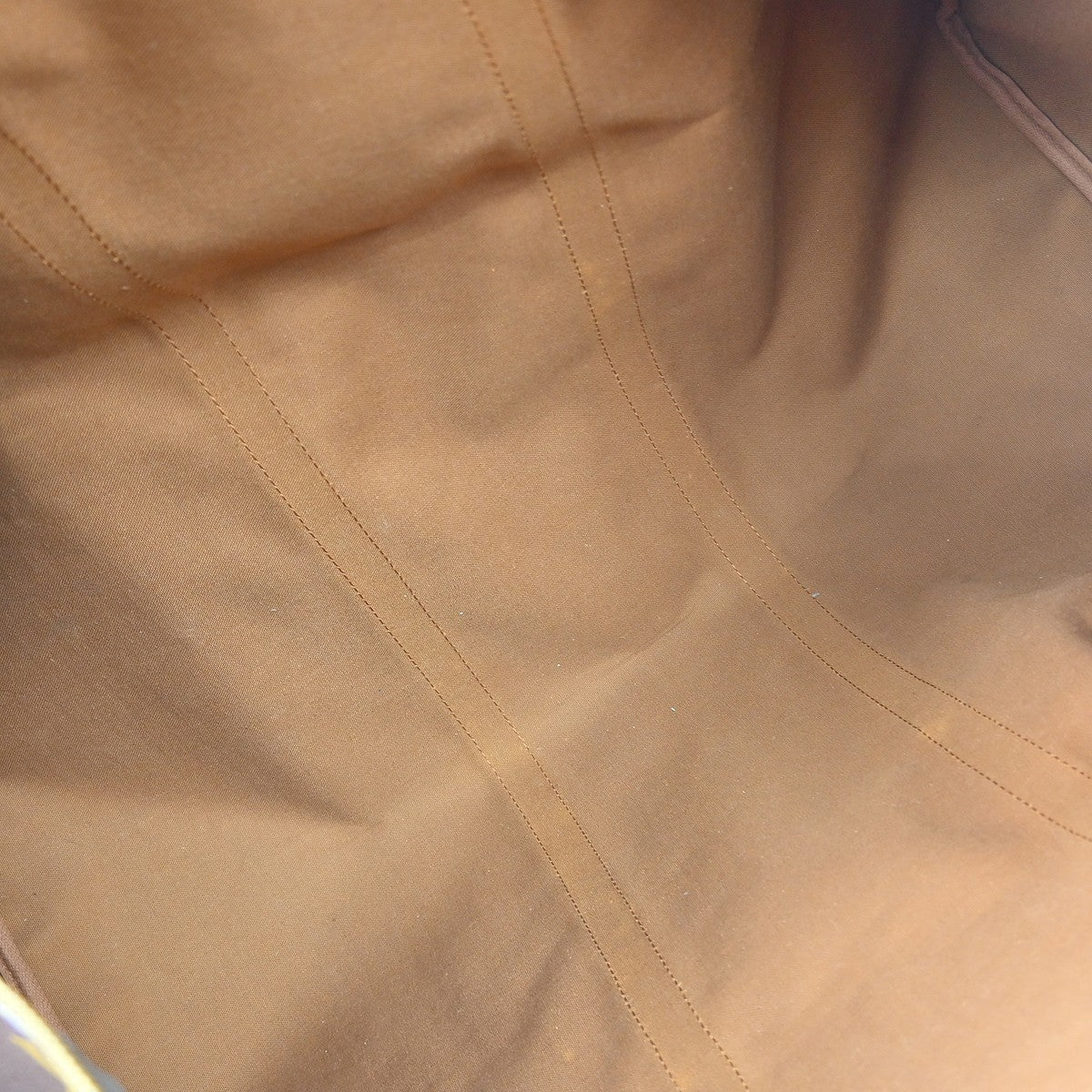 Louis Vuitton Keepall Bandoulière Monogram, Brown, Canvas, Travel Bag