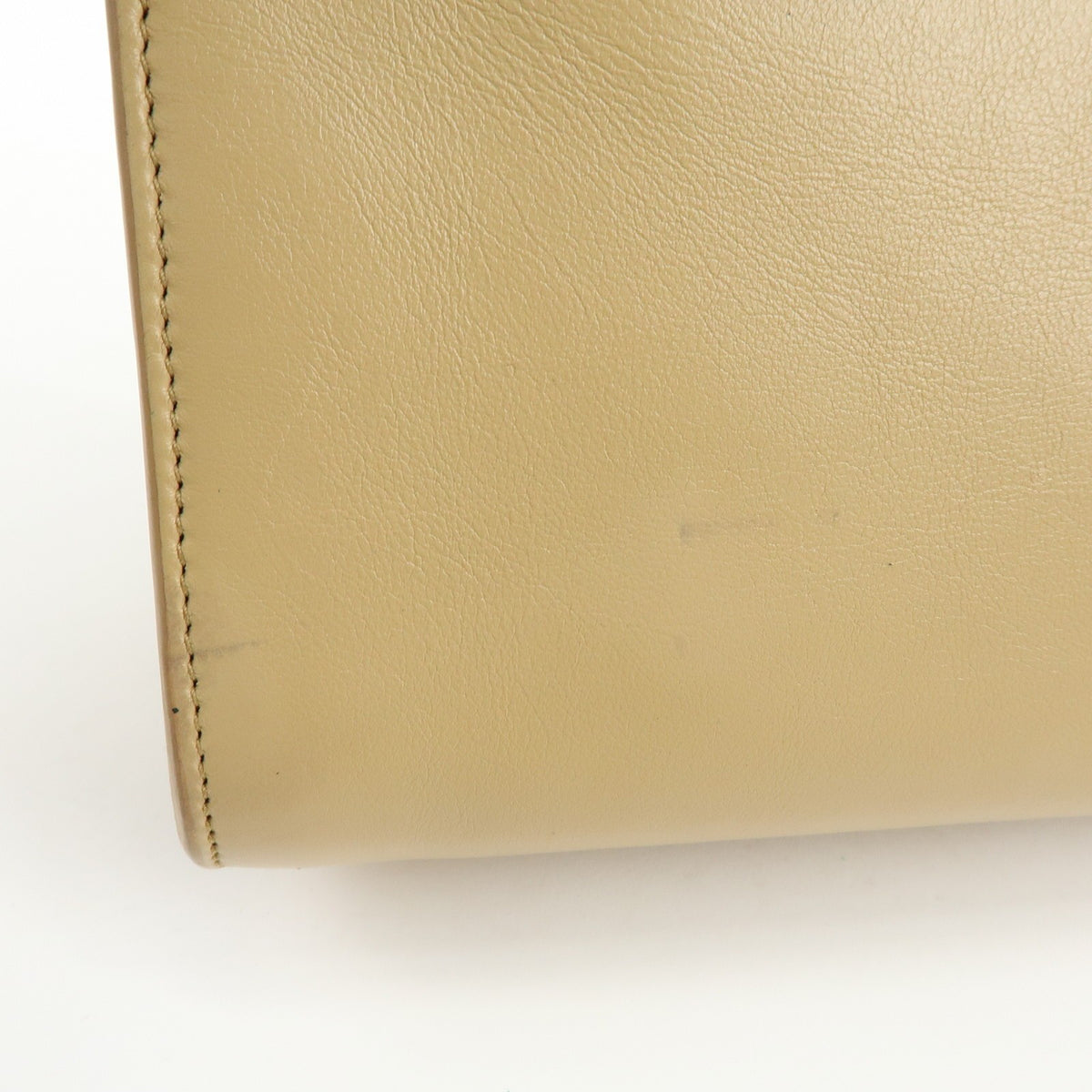 Saint Laurent Sac de Jour Leather, Beige, Leather, Handbag