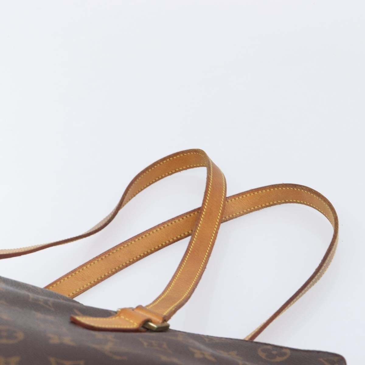 Louis Vuitton Cabas Mezzo Monogram Canvas, Brown, Canvas, Tote Bag