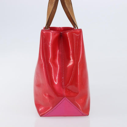 Louis Vuitton Reade Monogram Vernis, Pink, Patent Leather, Handbag