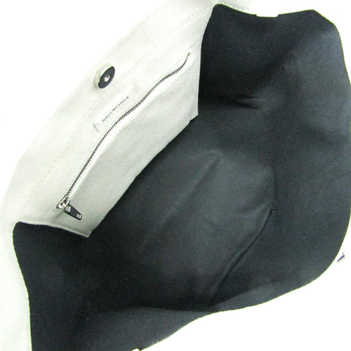 Balenciaga Everyday 2.0 North South Canvas and leather, White, Canvas, Tote Bag