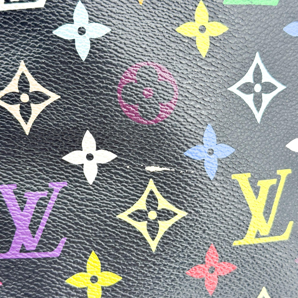 Louis Vuitton Speedy Monogram Multicolor, Black, Canvas, Handbag
