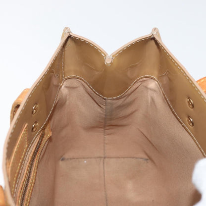 Louis Vuitton Reade Monogram Vernis, Brown, Patent Leather, Handbag
