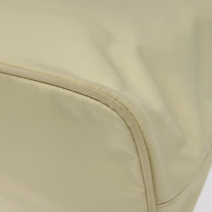 Prada Vintage Tote Tessuto, White, Nylon, Tote Bag