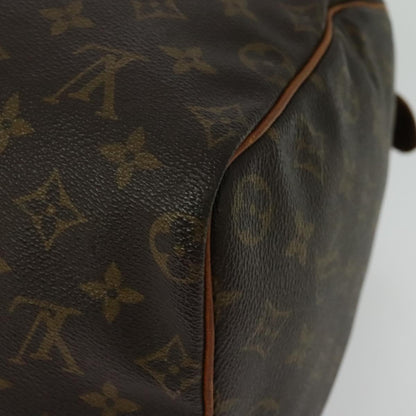 Louis Vuitton Speedy Handbag Monogram Canvas, BROWN, CANVAS, Handbag