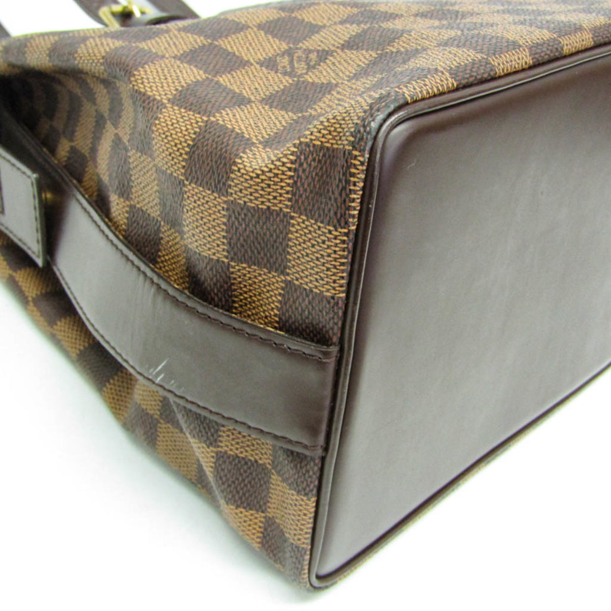 Louis Vuitton Chelsea Damier Ebene, Brown, Canvas, Tote Bag