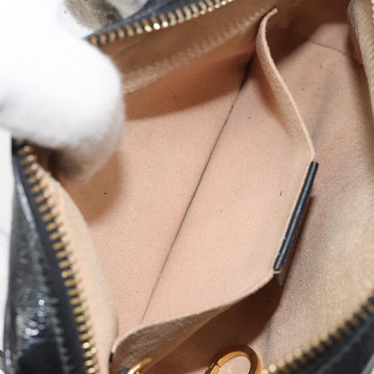 Gucci Ophidia Suede, Black, Suede, Shoulder Bag