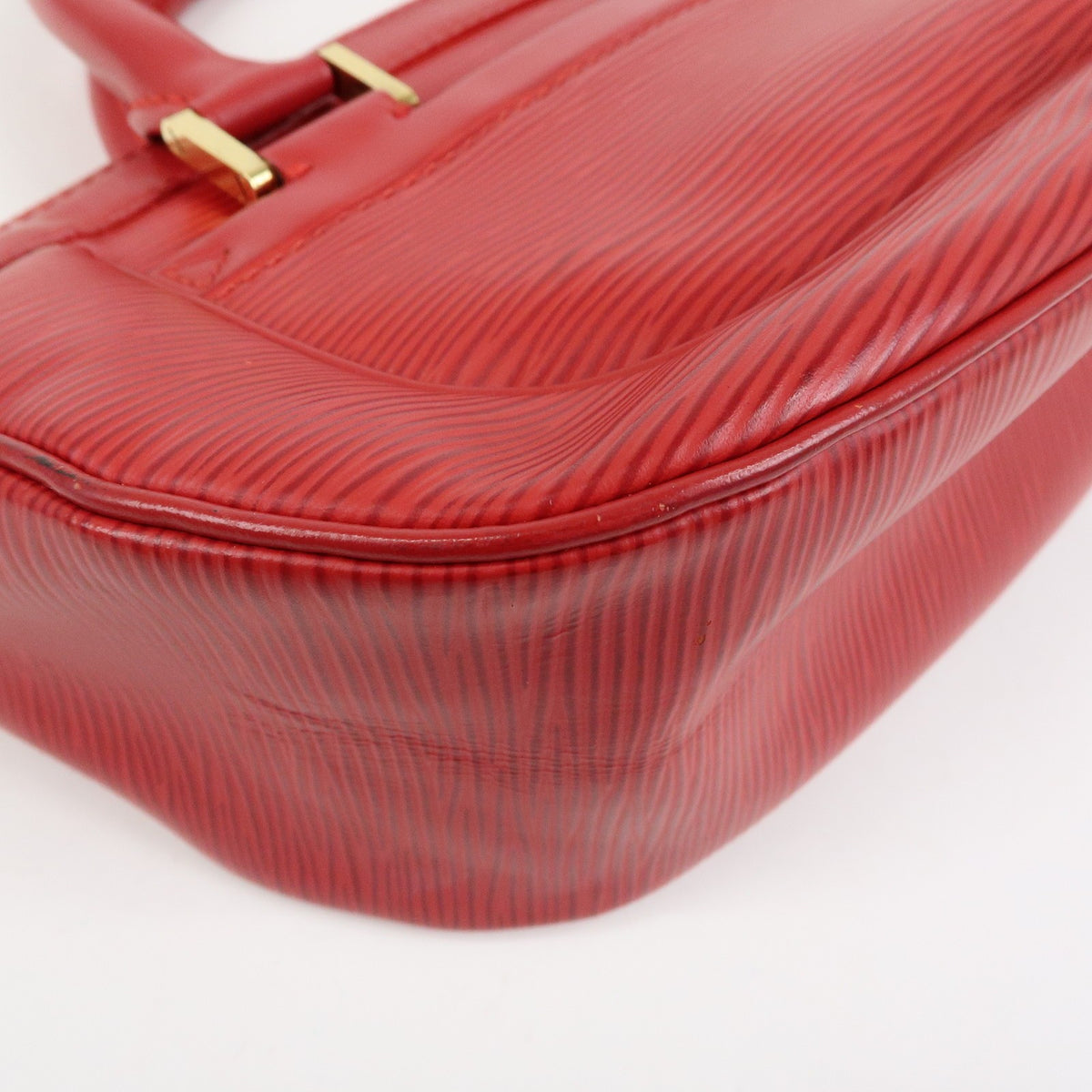 Louis Vuitton Dhanura Epi Leather, Red, Leather, Handbag