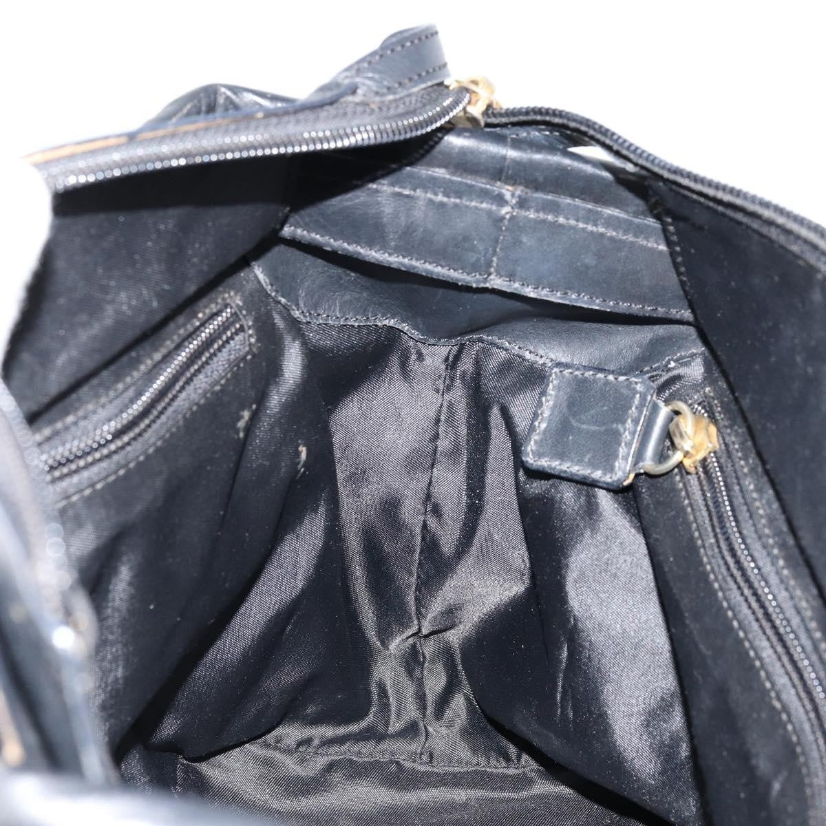 Celine Handbag Nylon, Black, Nylon, Handbag
