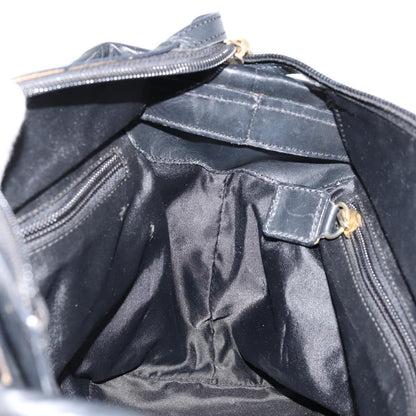 Celine Handbag Nylon, Black, Nylon, Handbag
