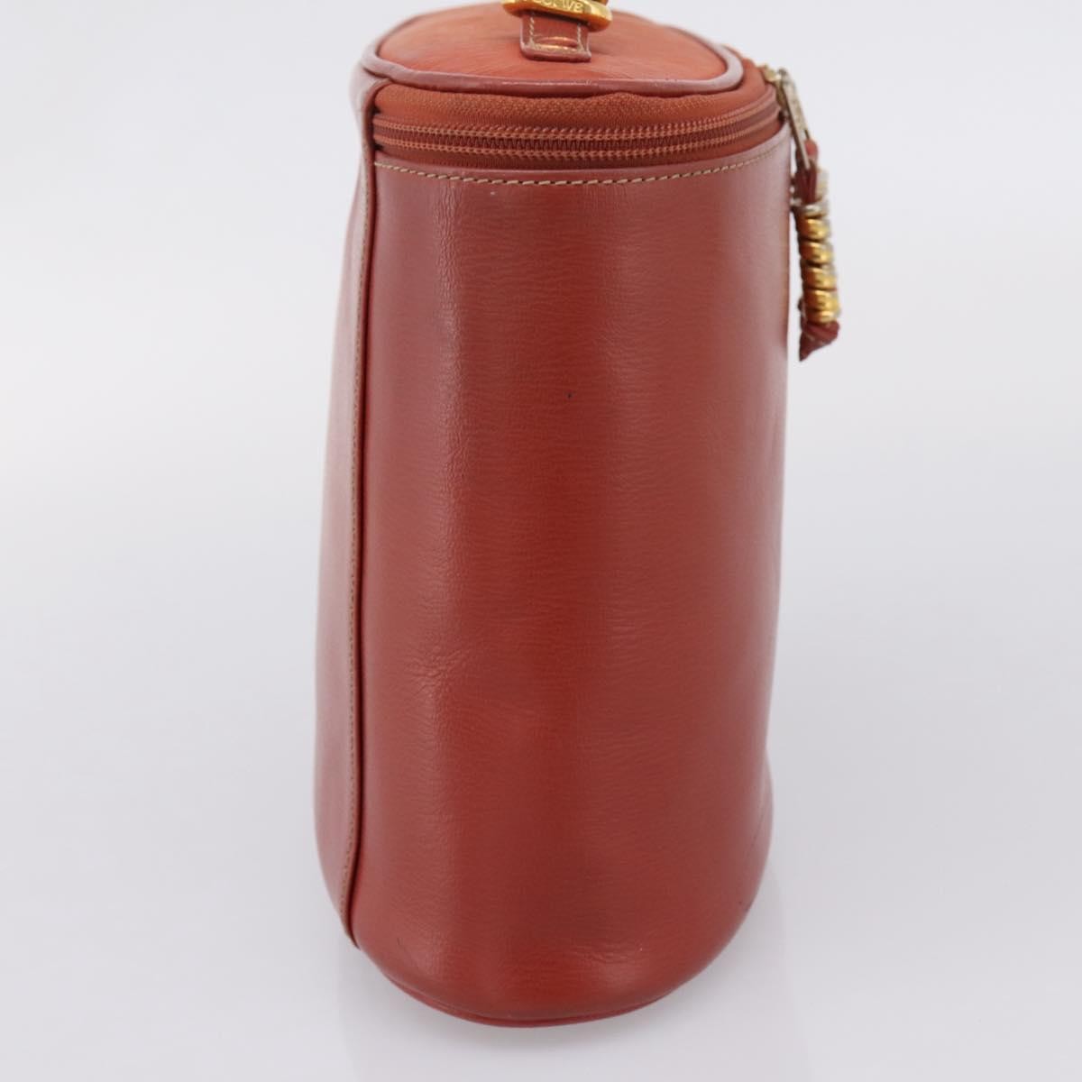 Loewe Velazquez Tote Leather, Orange, Leather, Handbag