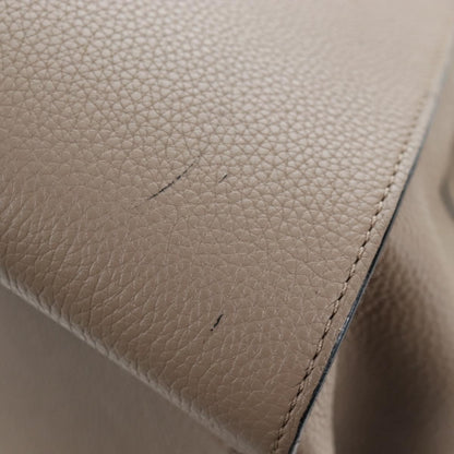 Loewe Hammock Leather, Beige, Leather, Handbag