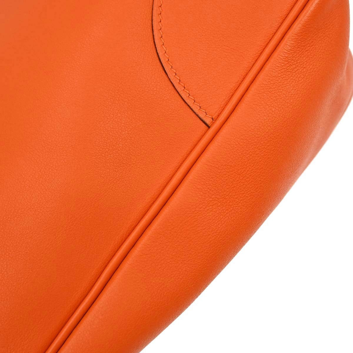 Hermes Trim Epsom, Orange, Leather, Shoulder Bag