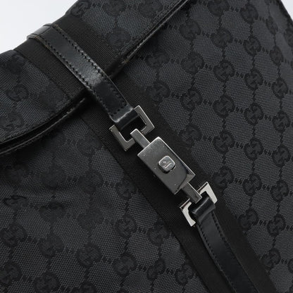 Gucci Jackie GG Canvas, Black, Canvas, Tote Bag
