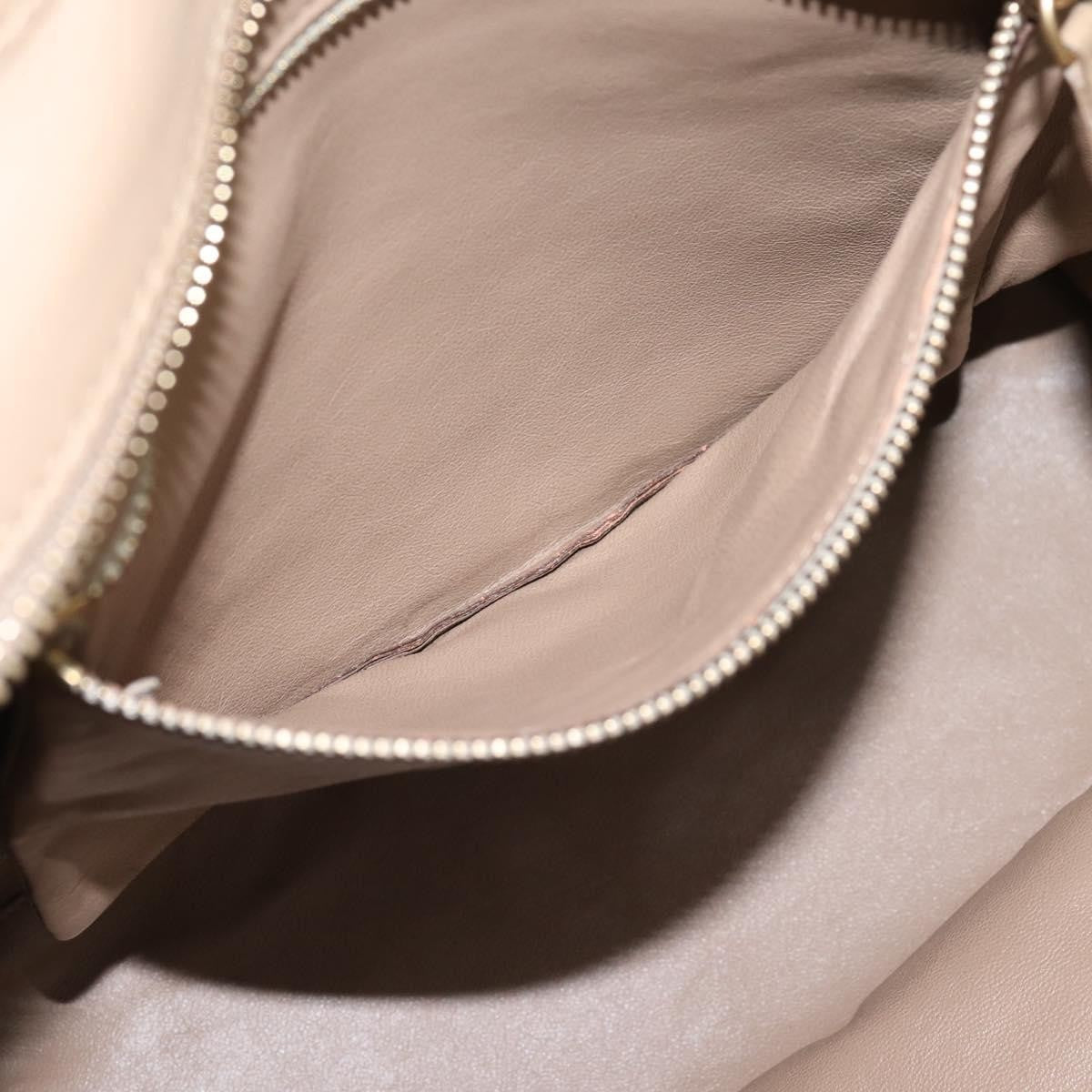 Celine Shopper Luggage Leather, Beige, Leather, Handbag