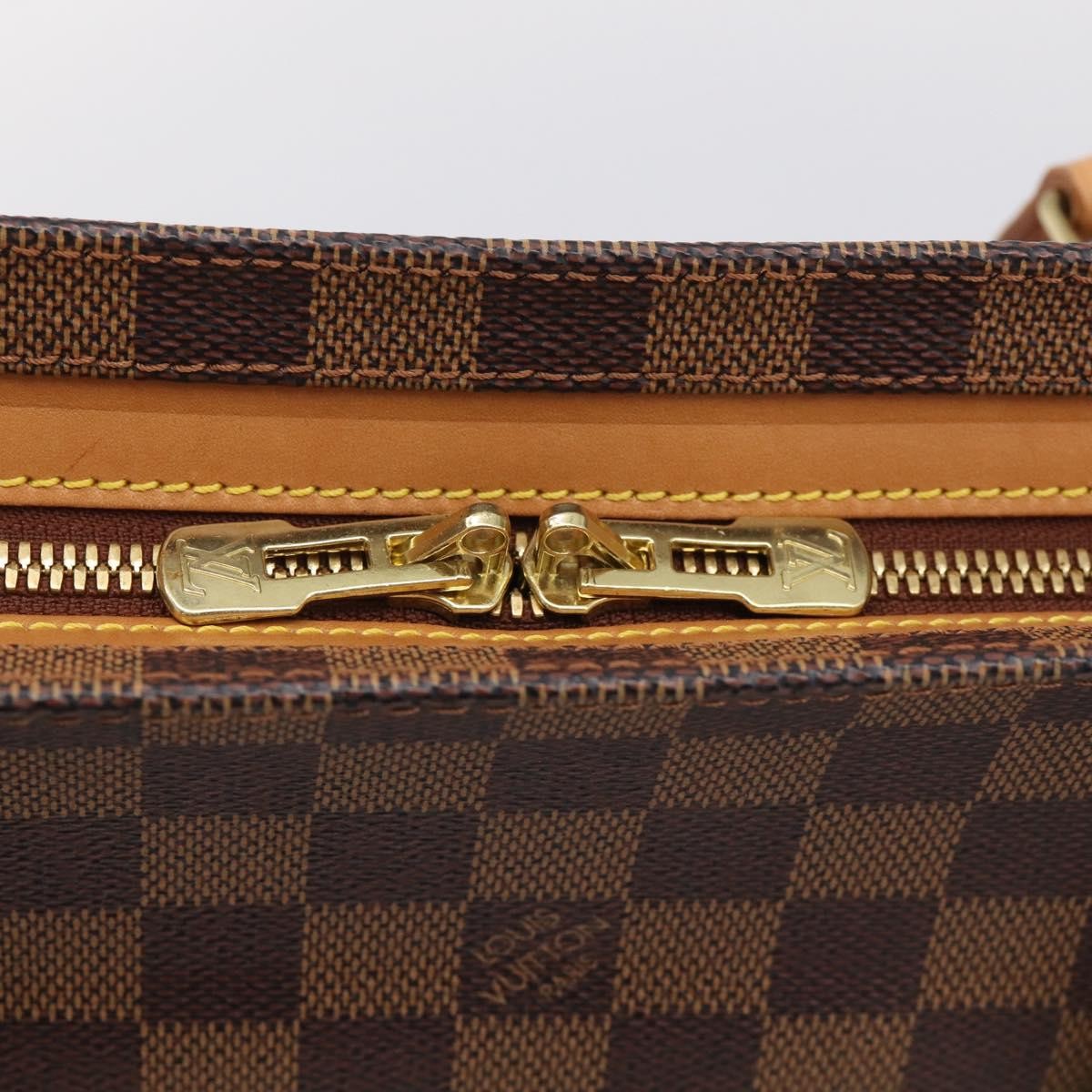 Louis Vuitton Chelsea Centenaire Damier, Brown, Canvas, Handbag