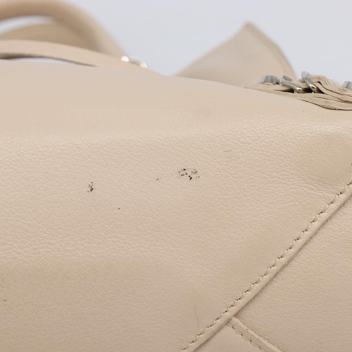 Balenciaga Papier A4 Zip Around Classic Studs Leather, Gray, Leather, Handbag
