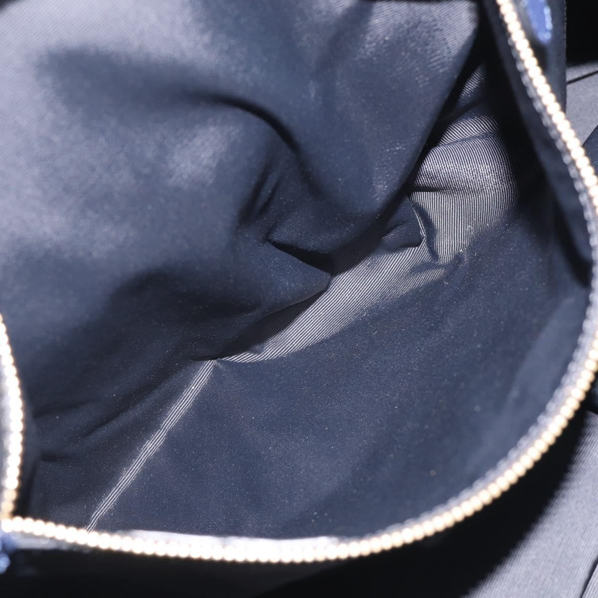 Loewe Calle Hobo Leather, Navy, Leather, Shoulder Bag
