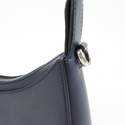 Valentino Garavani VLTN Hobo Printed Leather, Navy, Leather, Shoulder Bag