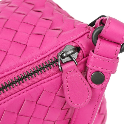 Bottega Veneta Intrecciato Leather, Pink, Leather, Handbag
