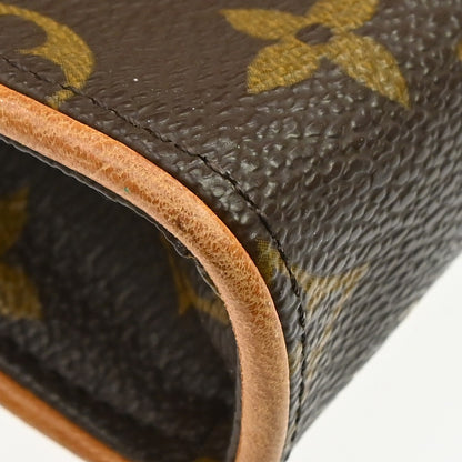 Louis Vuitton Florentine Monogram, Brown, Canvas, Clutch