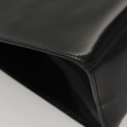 Salvatore Ferragamo Vintage Patent leather, Black, Patent Leather, Handbag