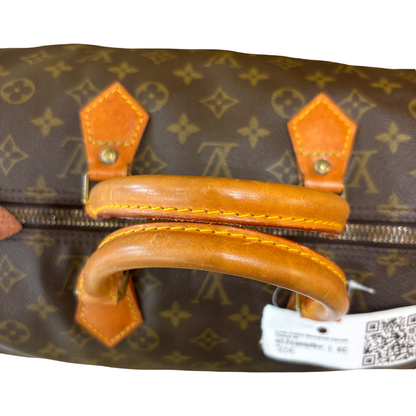 Louis Vuitton Speedy Monogram Canvas, Brown, Canvas, Handbag