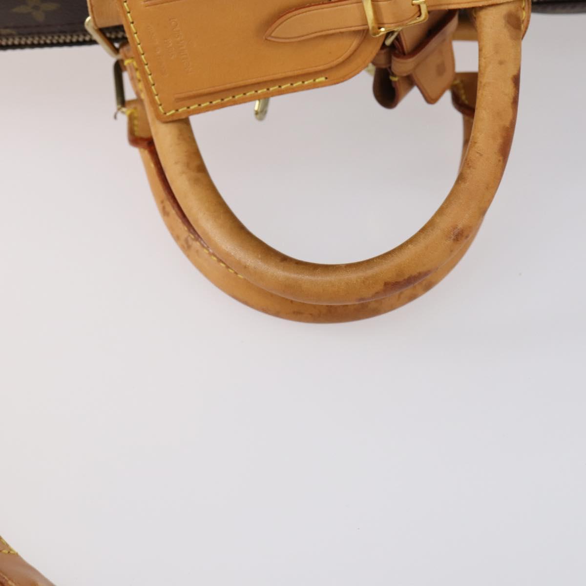 Louis Vuitton Keepall Bag Monogram Canvas, BROWN, CANVAS, Travel bag