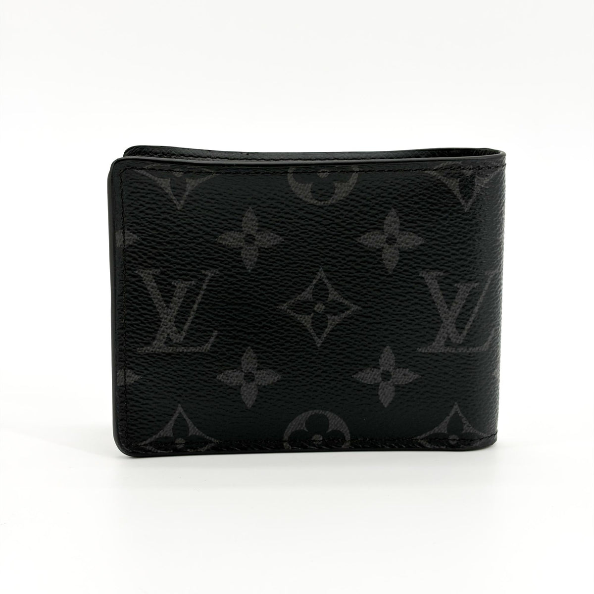 Louis Vuitton Multiple Monogram Eclipse Canvas, Black, Leather, Wallet