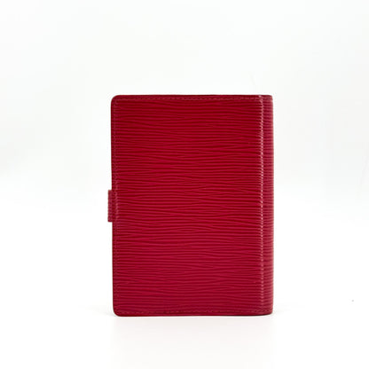 Louis Vuitton Ring Agenda Cover Epi Leather, Red, Leather, Briefcase
