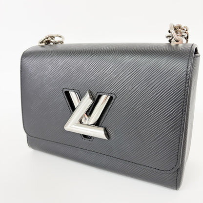 Louis Vuitton Twist Epi Leather, Black, Leather, Handbag