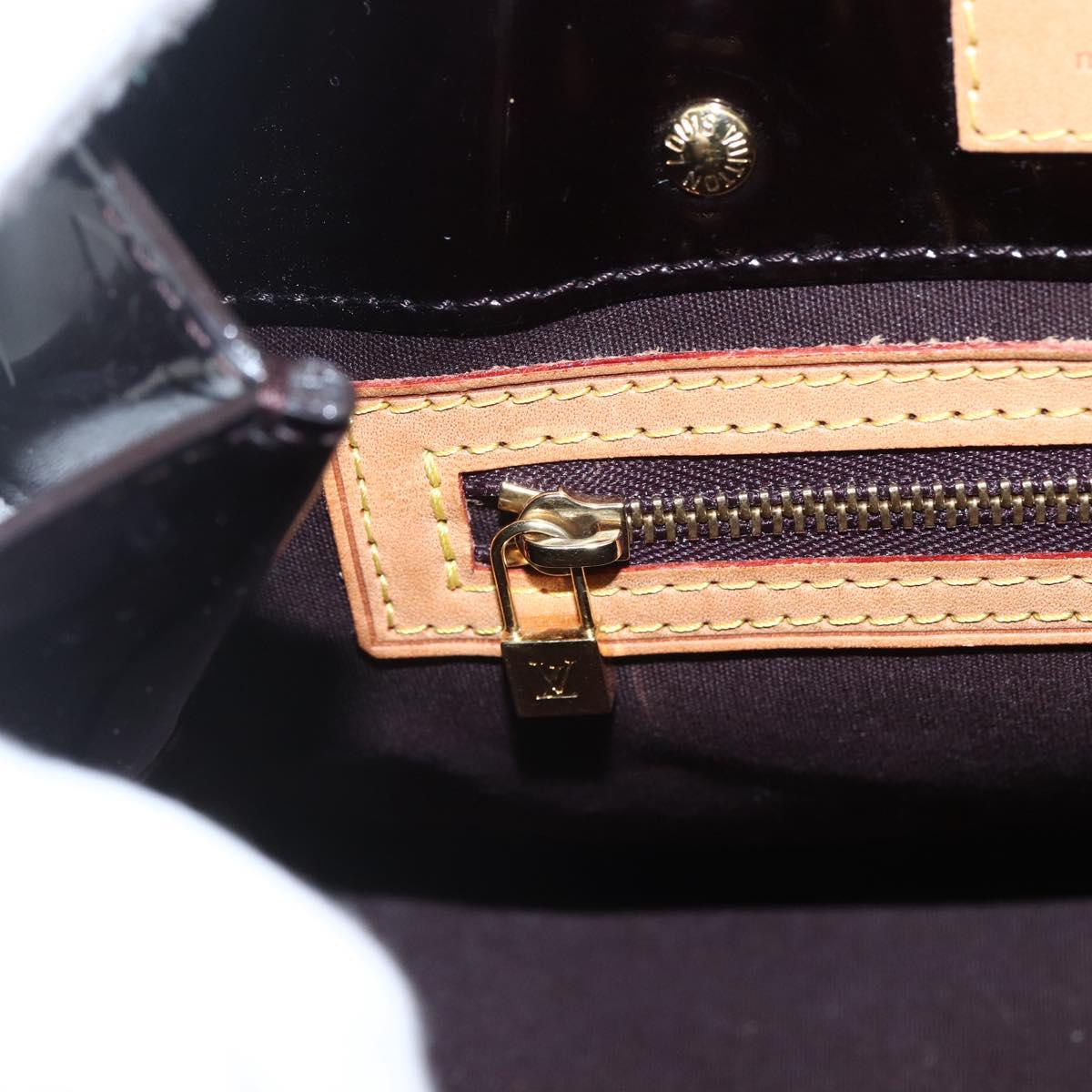Louis Vuitton Reade Handbag Monogram Vernis, PURPLE, PATENT_LEATHER, Handbag