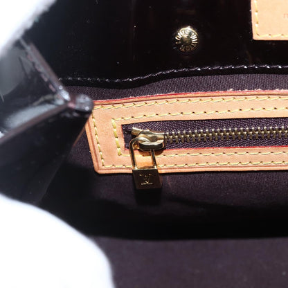 Louis Vuitton Reade Handbag Monogram Vernis, PURPLE, PATENT_LEATHER, Handbag