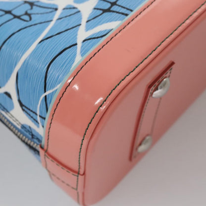 Louis Vuitton Alma Limited Edition Print Epi Leather, Blue, Leather, Handbag