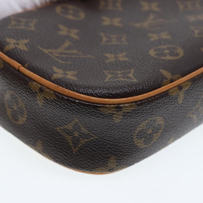 Louis Vuitton Pochette Gange Monogram Canvas, Brown, Canvas, Clutch
